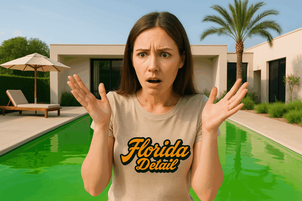 Port Charlotte Pool Cleaning Services FloridaDetail.Com Port Charlotte Pool Service North Port Pool Service