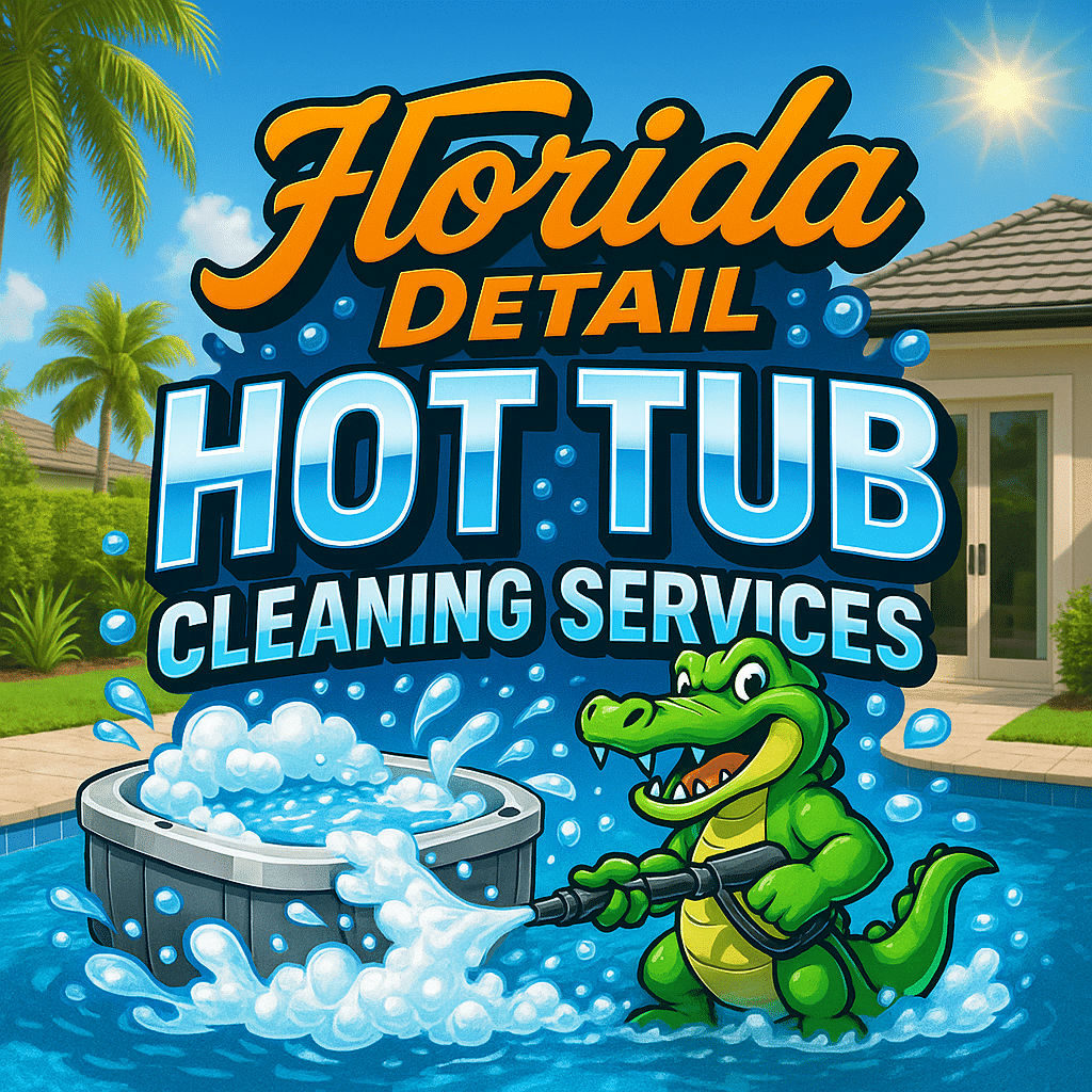 Hot Tub Cleaning Port Charlotte. North Port Hot Tub Cleaning Service. FloridaDetail.Com - FloridaDetail.Com Hot Tub Cleaning Port Charlotte. North Port Hot Tub Cleaning Service. FloridaDetail.Com