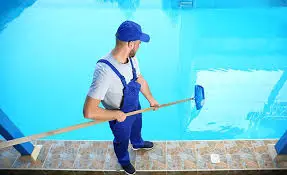 treatment - FloridaDetail.Com man cleaning pool