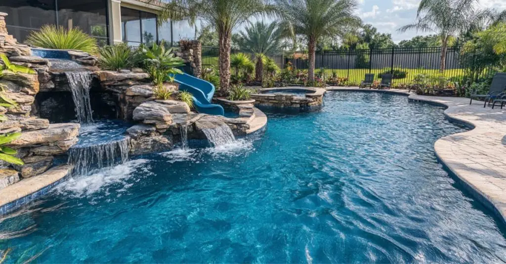 Port Charlottte Pool Water Features