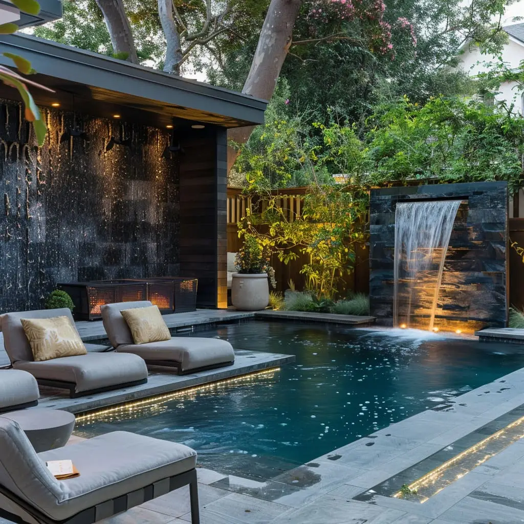 poolside seating layout florida