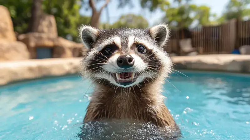 raccoon wildlife in florida