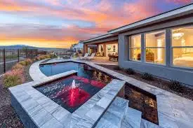 Florida backyard pool