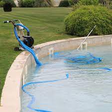 pool backwash - FloridaDetail.Com pool backwash on lawn