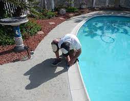cracked pool deck caulk