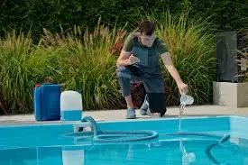 chlorine smell in Florida pool