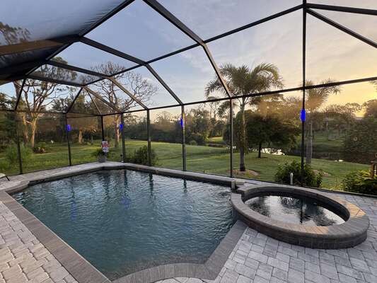 spa with pool - FloridaDetail.Com Backyard spa with pool