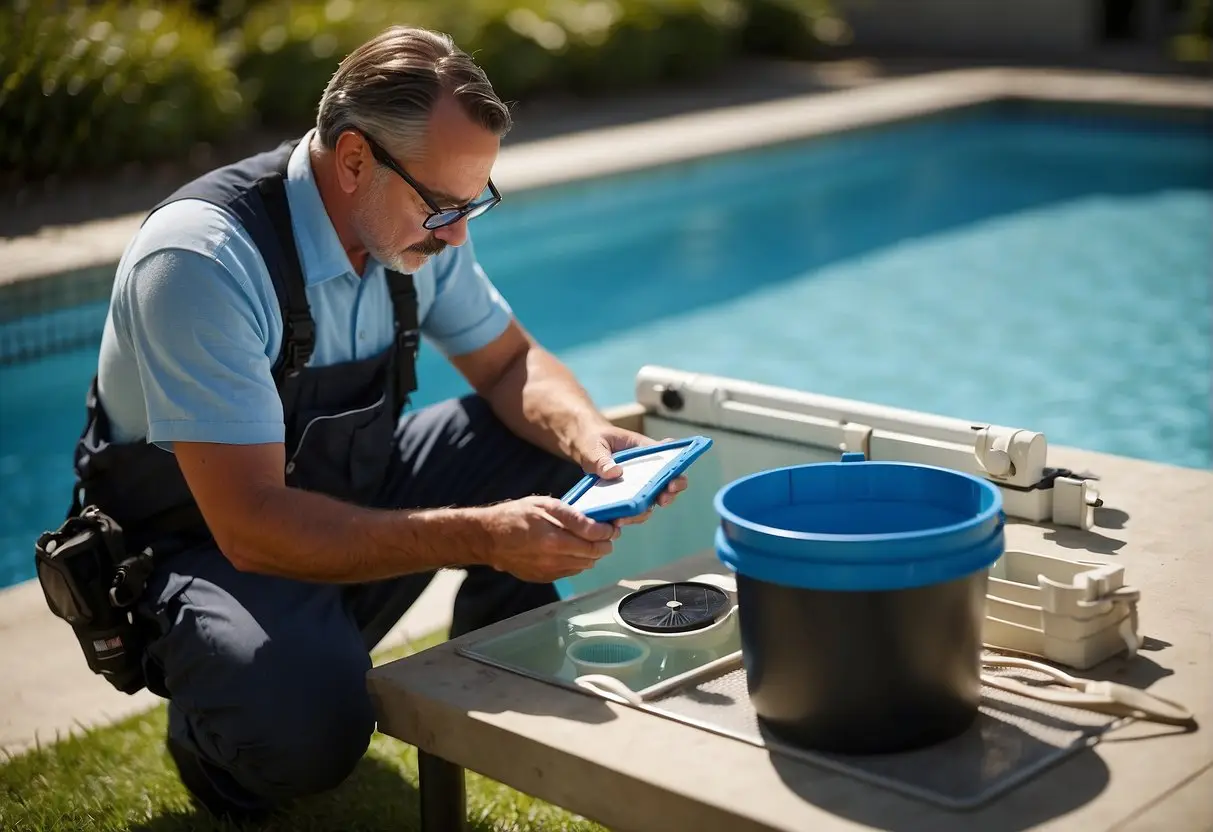 Pool inspection in Port Charlotte