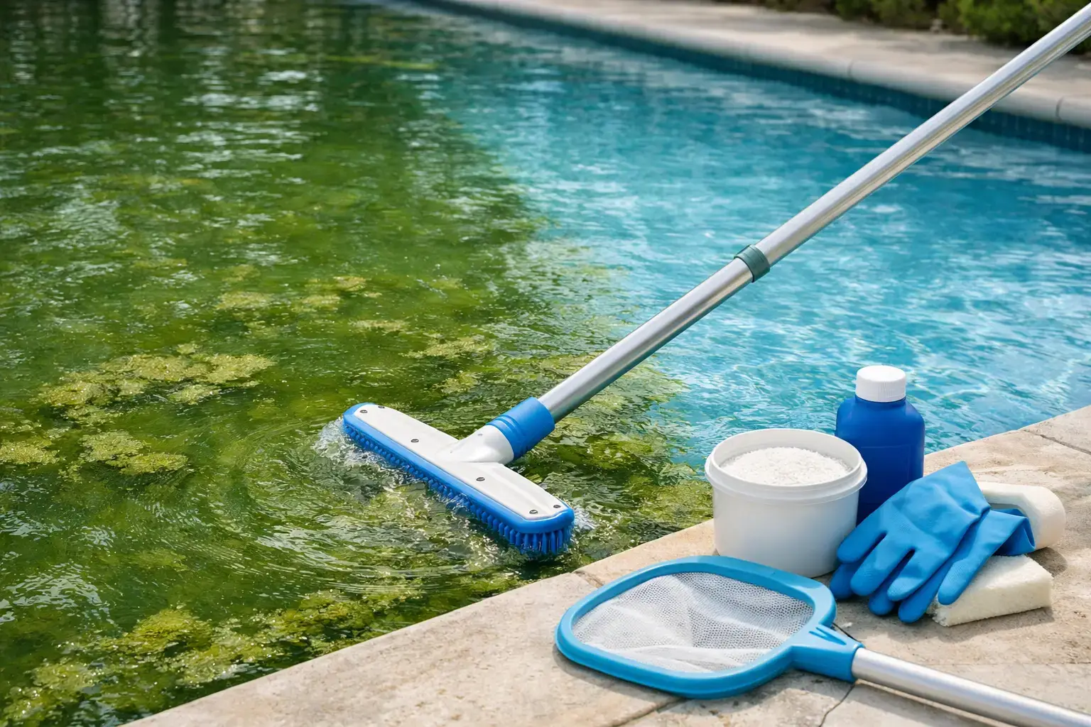 How to Remove Pool Algae the Right Way