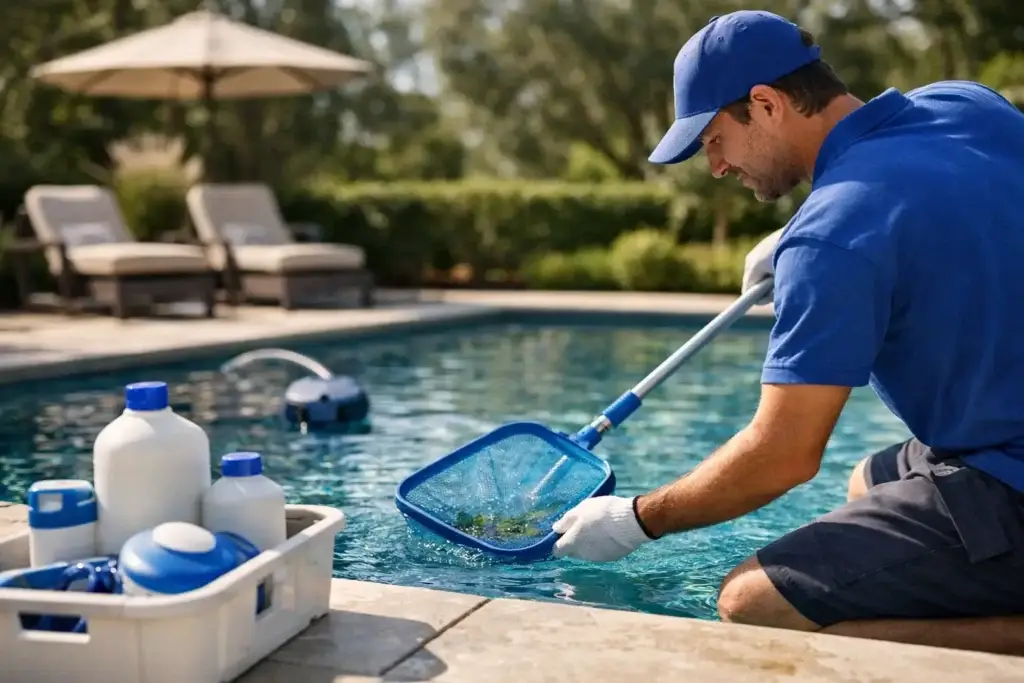 Weekly Pool Cleaning Service That Pays Off - FloridaDetail.Com Weekly Pool Cleaning Service That Pays Off