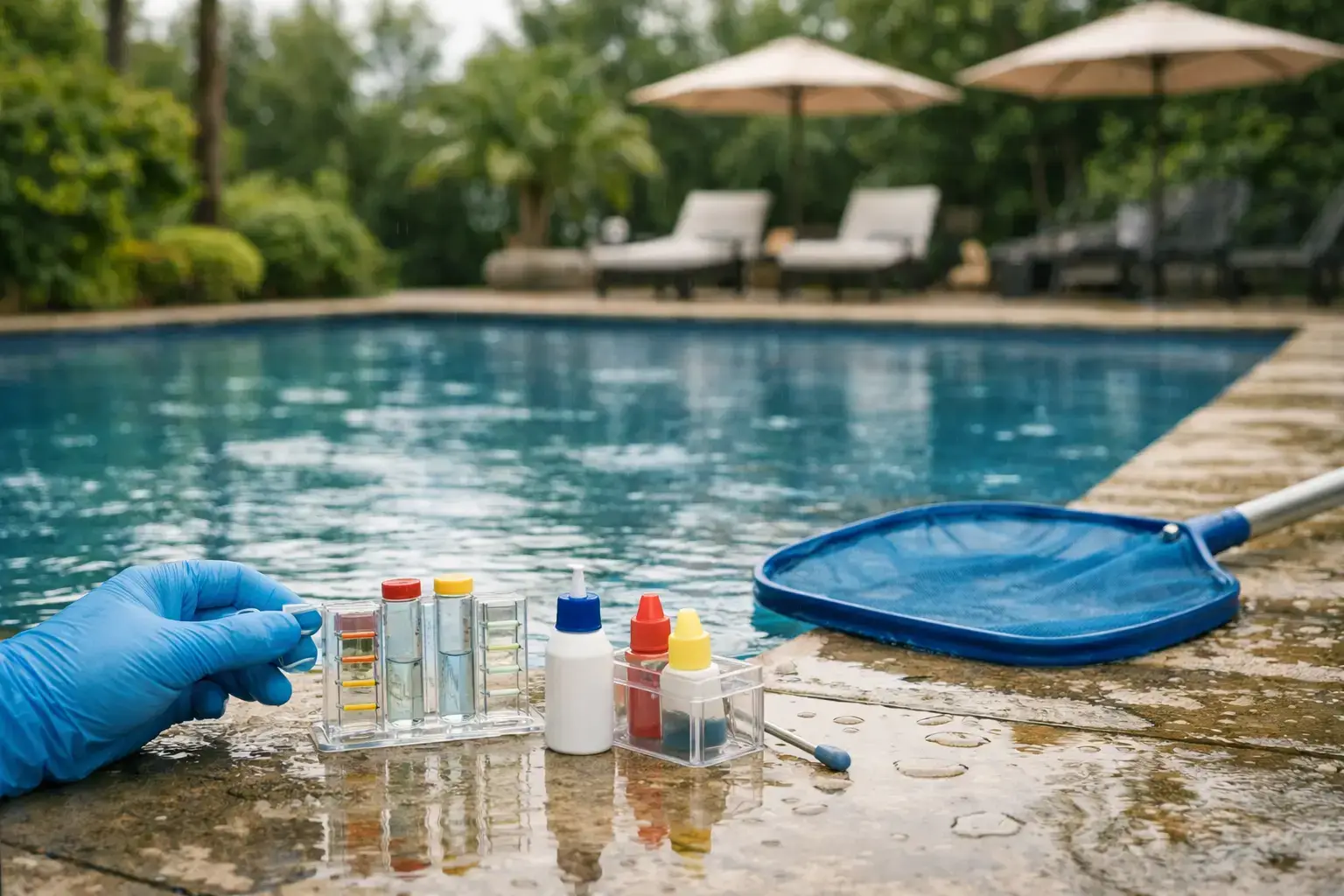 How to Balance Pool After Rain