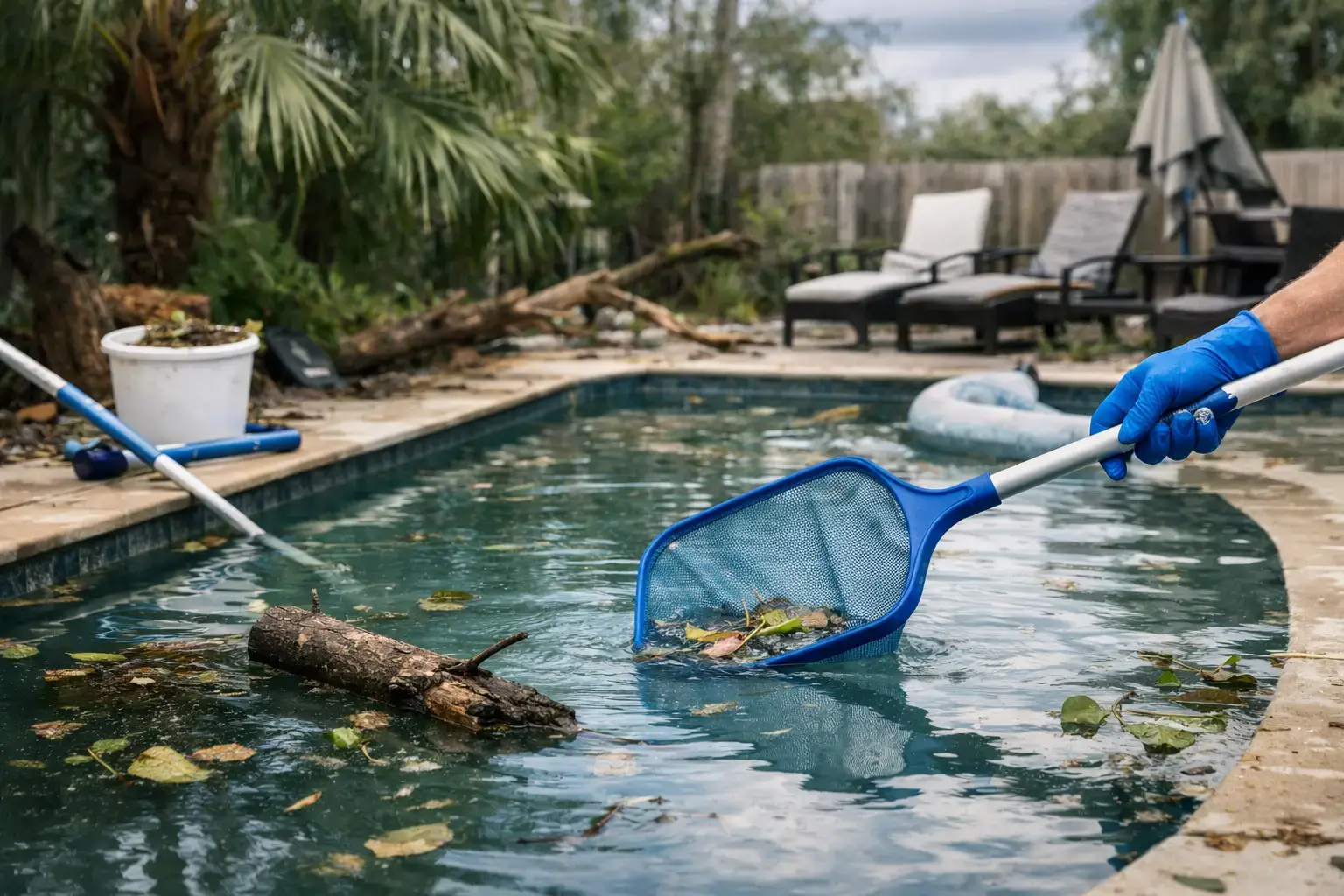 Pool Recovery After Storm: What to Do First
