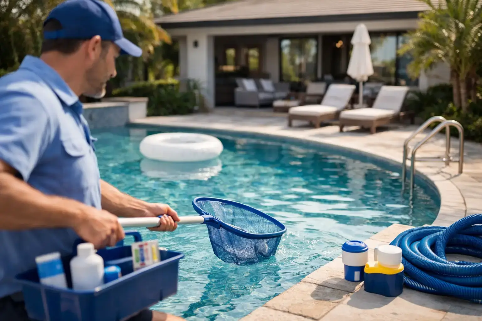 Pool Service for Rental Properties That Works
