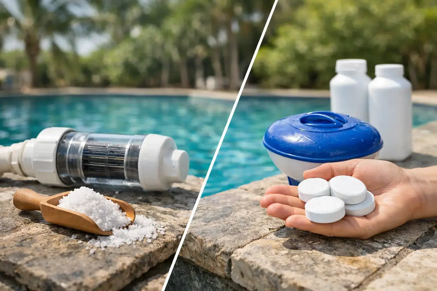 Salt Pool vs Chlorine: Which Makes Sense?