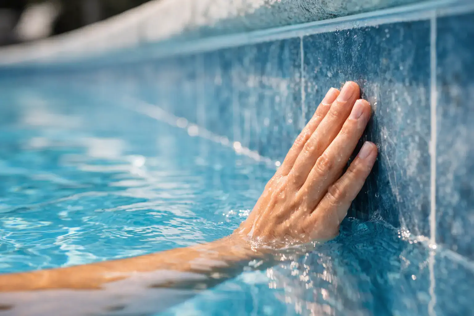 Why Pool Walls Feel Slimy and What It Means