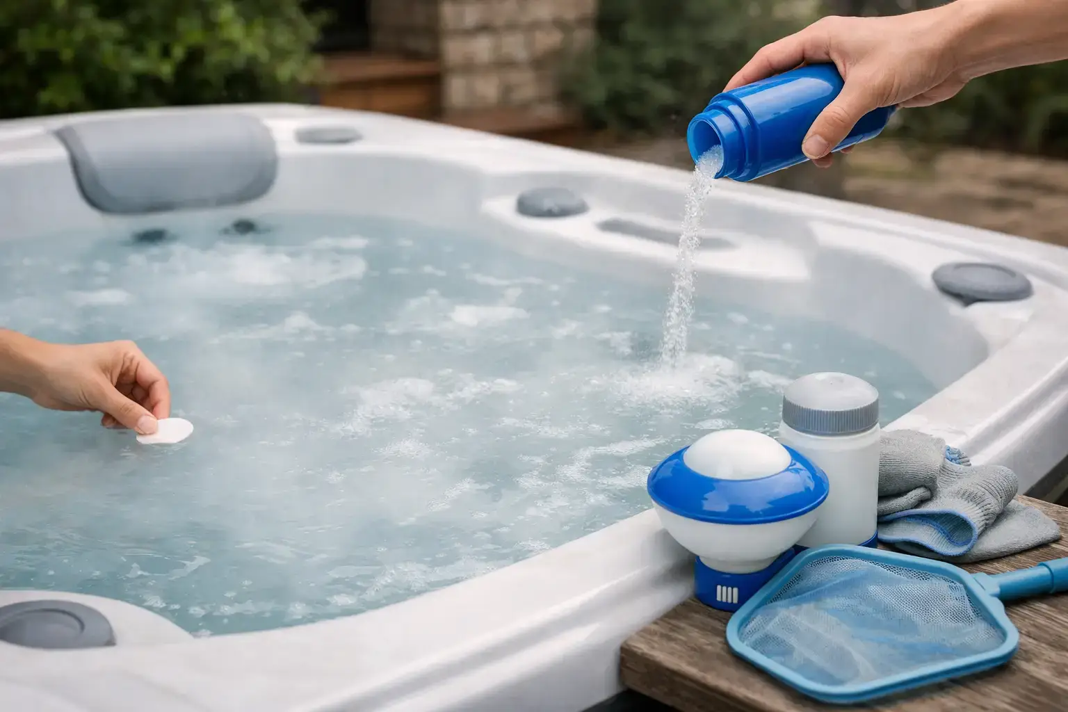 Why Is Spa Water Cloudy? Causes and Clear Fixes